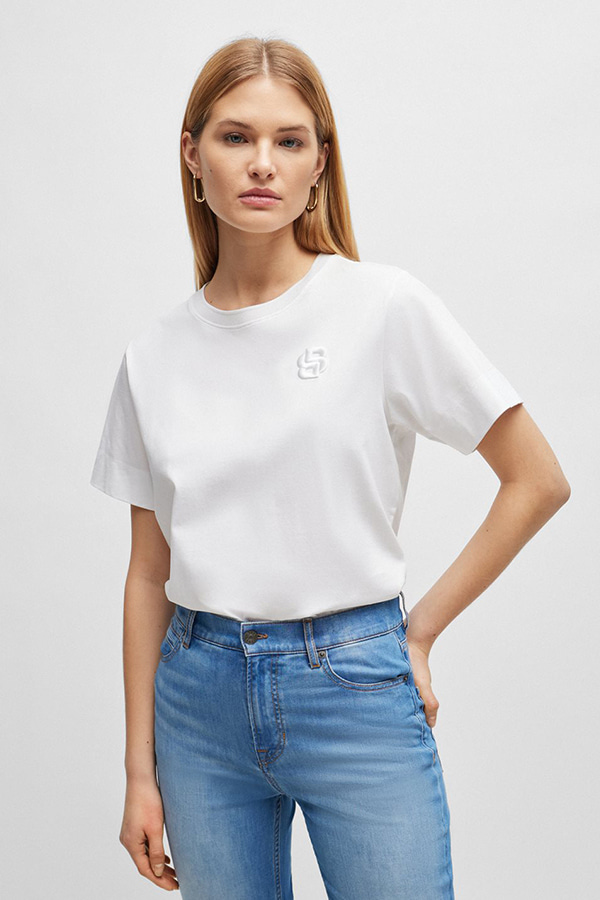 ΜΠΛΟΥΖΑ BOSS - 100 ΛΕΥΚΟ